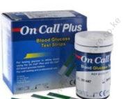 On Call Plus Glucometer Strips
