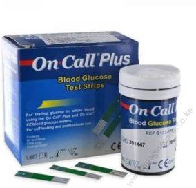 On Call Plus Glucometer Strips