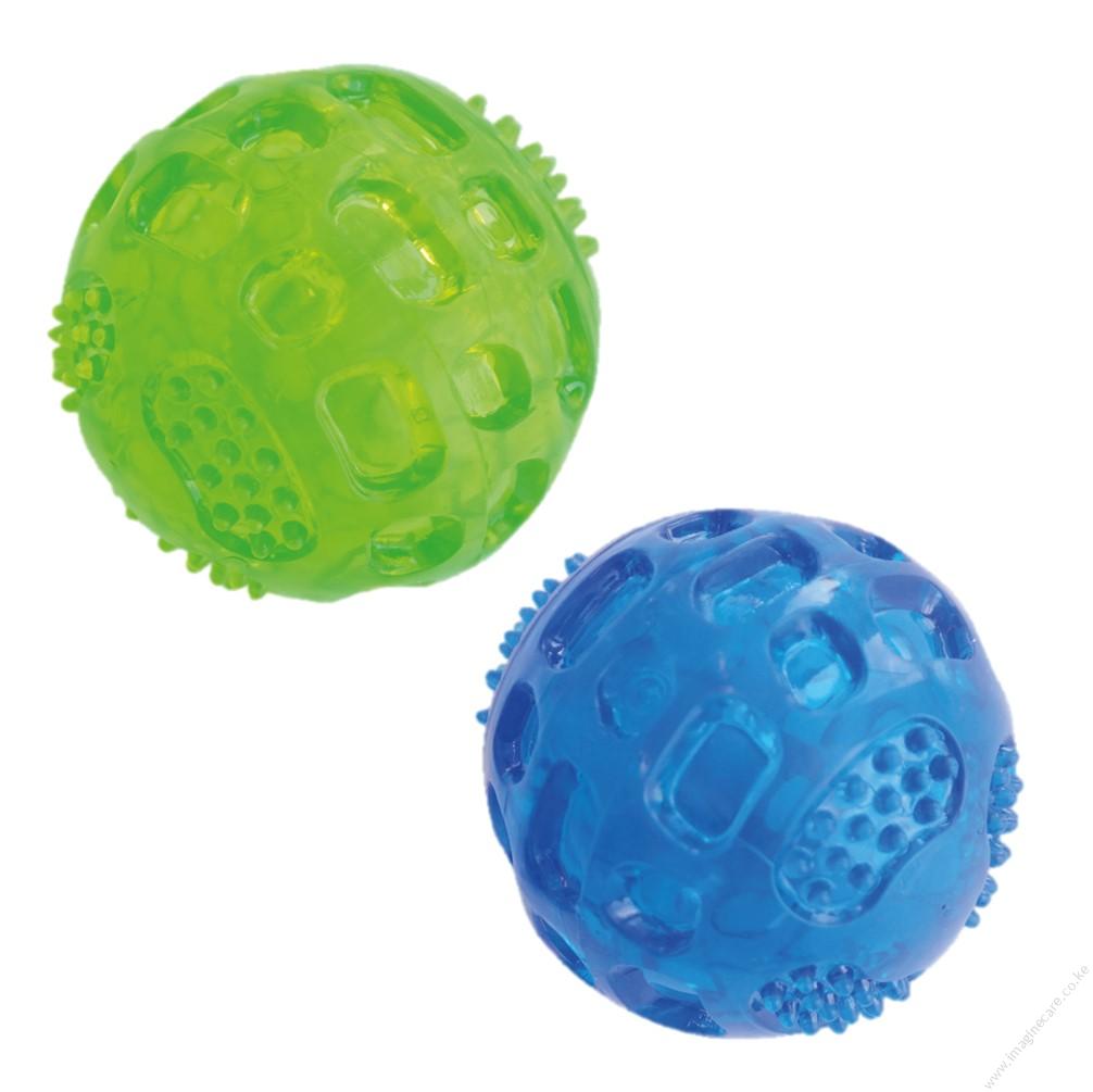 Squeky Ball Green/Blue