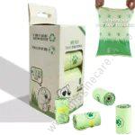 Degradable Pet Waste Bag Green - 1 Roll - Image 2
