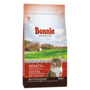 Bonnie Adult Cat Food – Cocktail 0.5kg