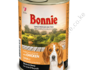 Bonnie Adult Dog Food Canned – Chicken Chunks in Gravy 0.4kg