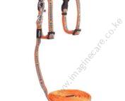 Rogz Reflective Cat Harness Red/Blue 1pc