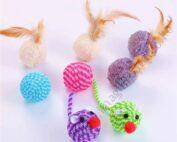 Cat Ball Toy Set