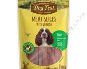 Dog Fest Meat Slices With Venison For Adult Dogs