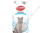 Enjoy Diatomite Non Clumping Cat Litter– Odourless(UNSCENTED) 7L