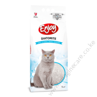 Enjoy Diatomite Non Clumping Cat Litter– Odourless(UNSCENTED) 7L