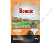 .Bonnie Adult Cat Food Pouch – Chicken Chucks in Gravy