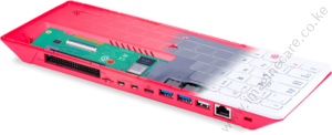 It’s a Raspberry Pi. It’s a keyboard.