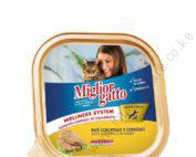 Migliorgatto Adult Cat Food Alutray PATE WITH Chicken and Rabbit 100gr