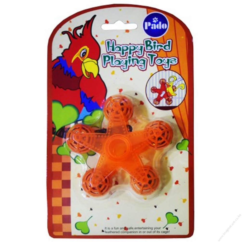 Pado Happy Star-Shaped Bird Playing Toy