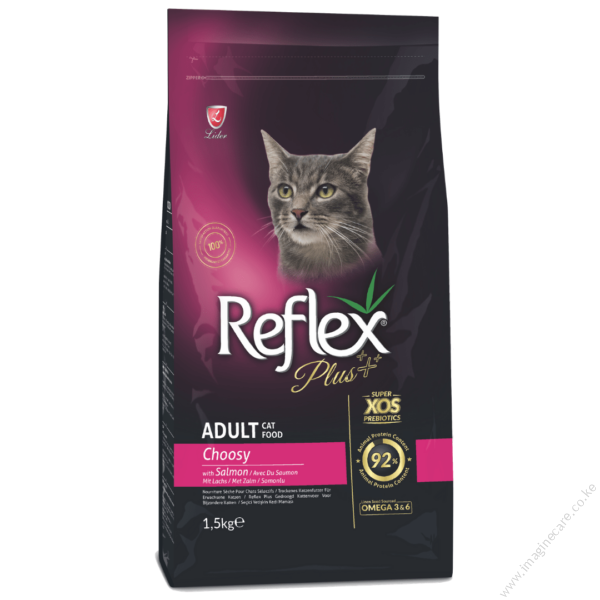 Reflex Plus Premium Adult Cat Food – Choosy Salmon