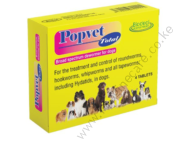 Popvet – Broad Spectrum Dewormer For Dogs(PACK OF 4 TABS)