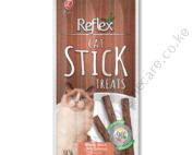 REFLEX Cat Treats – Sticks Treats, Grain Free Salmon (3 SticksX 5G) 1.5g