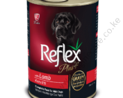 Reflex Plus Adult Dog Food Canned – Lamb Chunks in Gravy 0.4g