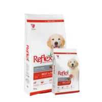 Reflex Premium Puppy Food – Beef & Rice 3kg