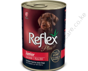 Reflex Plus Junior Dog Food Canned ? Lamb Chunks in Loaf Pate