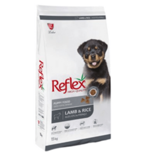 Reflex Premium Puppy Food – Lamb & Rice 15kg