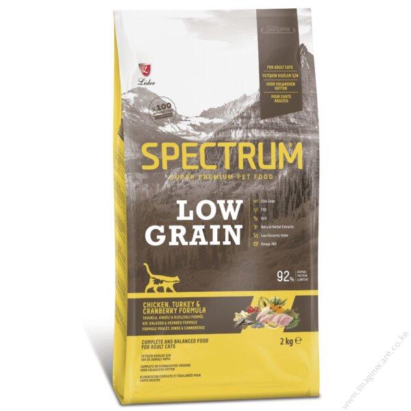 Spectrum Low Grain Chicken, Turkey & Cranberry For Adults Cats
