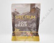 SPECTRUM LOW GRAIN COMPLETE AND BALANCED ADULT CAT FOOD WITH CHICKEN, TURKEY & CRANBERRY Nutrition the way Nature Intended!