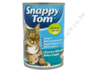 Snappy Tom Chunky Fish With Flaked Snapper 400g