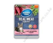 Snappy Tom With Beef 85G–a real meat serving