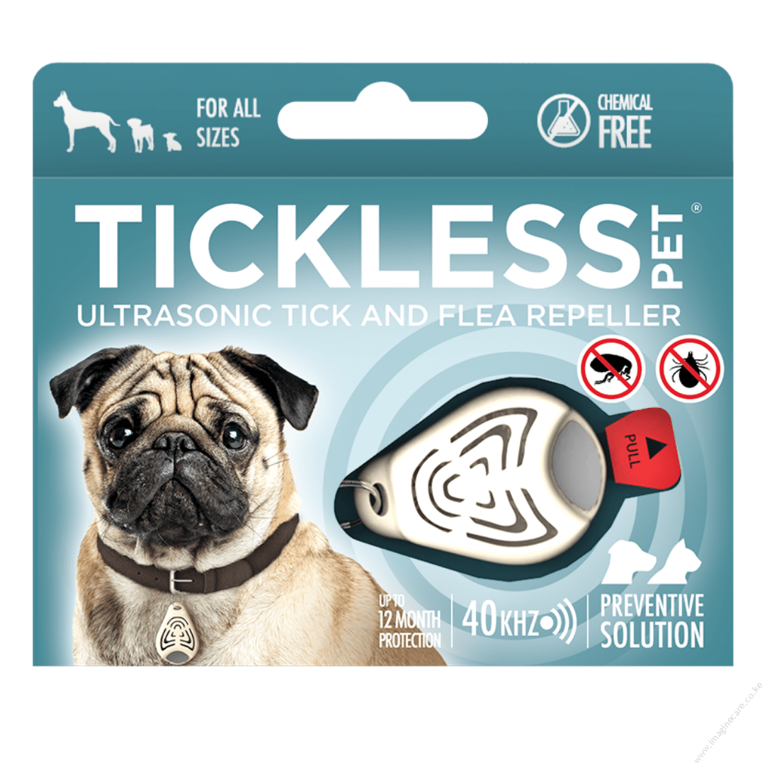Tickless Pet, Chemical Free Ultrasonic Flea And Tick Repellent – Beige