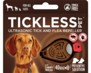 Tickless Pet, Chemical Free Ultrasonic Flea And Tick Repellent – Brown