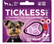 Ticklness Pet, Chemical Free Ultrasonic Flea And Tick Repellent – Purple 1pc