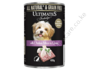 Ultimates Dog Can Chicken Mince & Sardine 400g