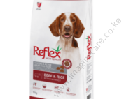 Reflex Hunting & Active Adult Dog Food – Beef & Rice 15kg