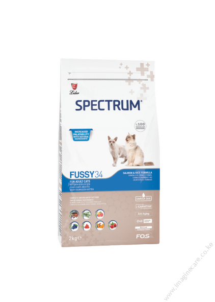 Spectrum Ultra Premium Adult Cat Food – Fussy34 2KG