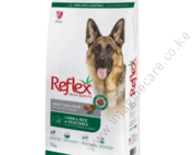 Reflex Premium Adult Dog Food – Lamb, Rice & Vegetable 15kg