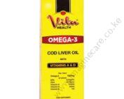 Vita Health Omega 3 Cod Liver Oil with Vitamins A&D200ml