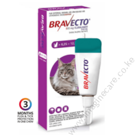 Bravecto Topical Solution For Cats – 6.25 TO 12.5KG, 1 Treatments