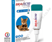 Bravecto Topical Solution For Cats – 2.8 TO 6.25KG, 1 Treatment