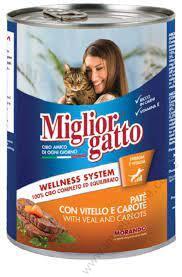 Migliorgatto Adult Cat Food Chucks With Chicken and Turkey4 pieces minimum order) Formula designed to guarantee the key nutrients required for the well-being of your cat, including vitamins, Omega 3, calcium, and phosphorous to support strong bones and teeth, healthy skin and glossy coat, and toned musculature