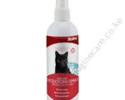 This ideal and environment friendly product for cat’s coat, cat toilets, bathrooms, living room etc. Thanks to its active agents the deodorizing spray eliminates all unpleasant smells. Maintains essential pet skin oils. No dyes or parabens. Safe with spot-on flea & tick products.