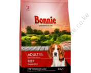 Bonnie Adult Dog Food – Beef 100g