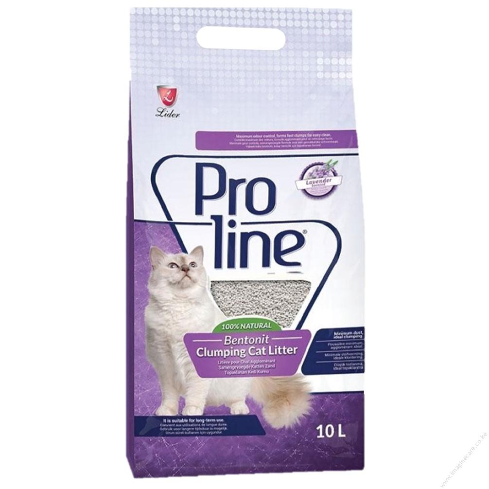 ProLine Bentonite Clumping Cat Litter Lavender