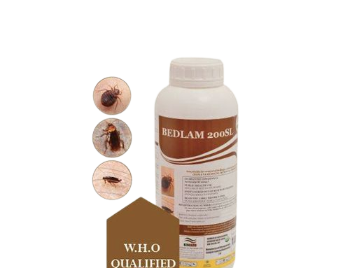 Bedlam 200SL is the best public health insecticide spray available in the market for the control of bed bugs, cockroaches, and fleas.