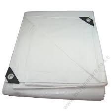 Tarpaulin White 4m x 3m