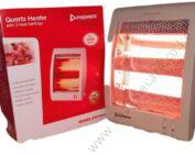Premier PRH003 Quartz Room Heater with 2 Heat Settings 800W