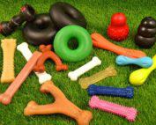 Some-of-the-different-heavy-duty-chew-toys-we-tested-and-reviewed-to-find-the-best
