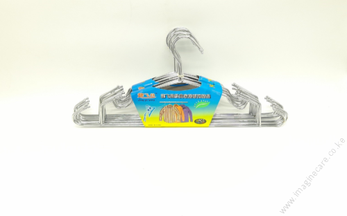 12pcs-Stainless-Chrome-Plated-Steel-Heavy-Duty-All-Purpose-Clothes-Hangers-16inch-42cm- (1)