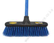 Hard Broom With Handle Cleaning Brush 1pc