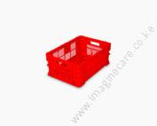 ACME Plastic Crates Red