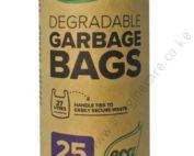 Degradable Garbage Bags 25 Medium White 27L