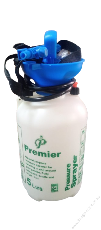Premier Heavy Duty Pressure Sprayer White 5L