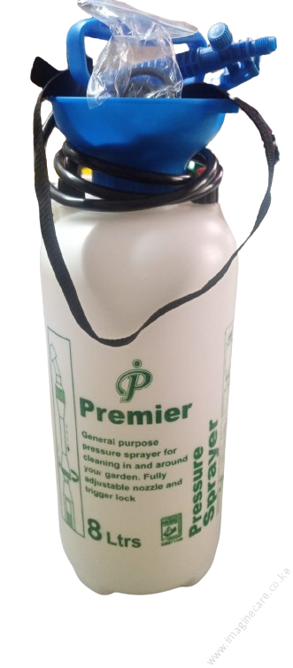 Premier Heavy Duty Pressure Sprayer White 8L
